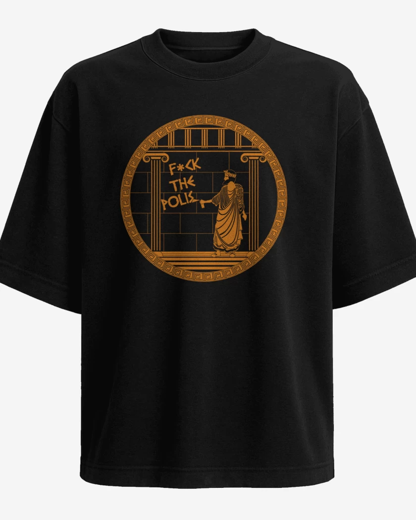 Polera Oversize F*ck the polis