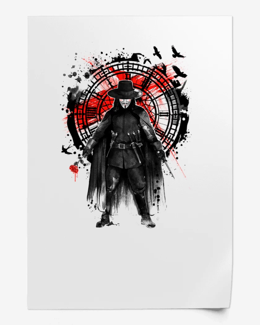 Print V for Vendetta 2