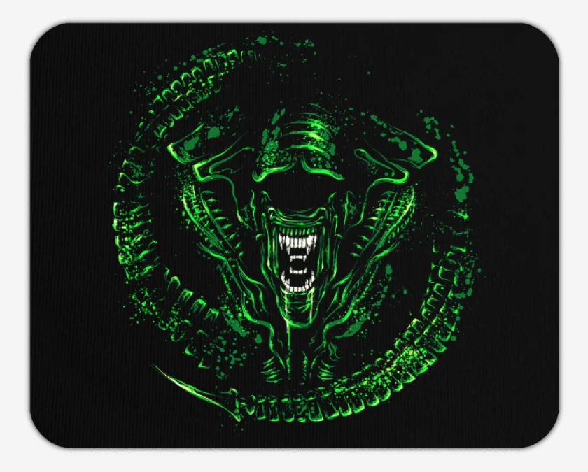 Mousepad Negro de Alien 3