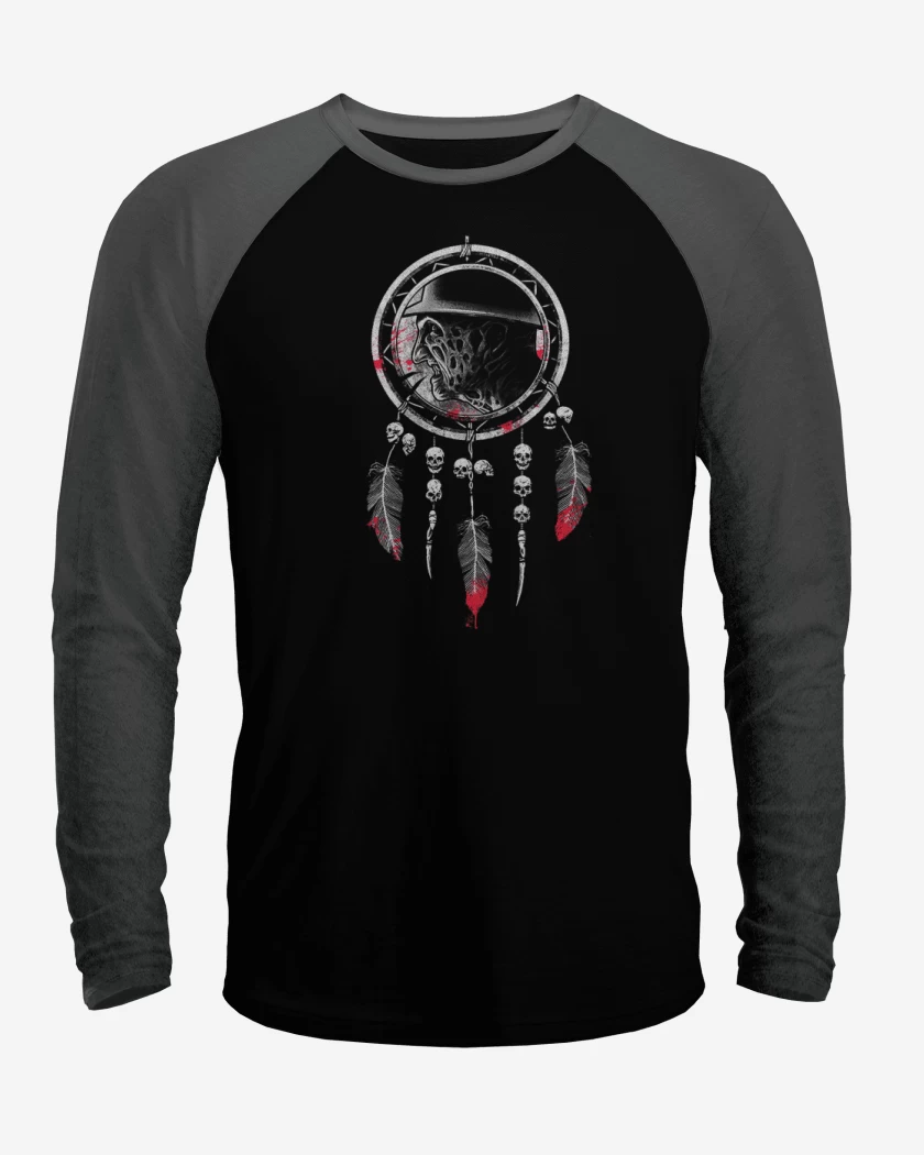 Polera Raglan freddy atrapador de sueños