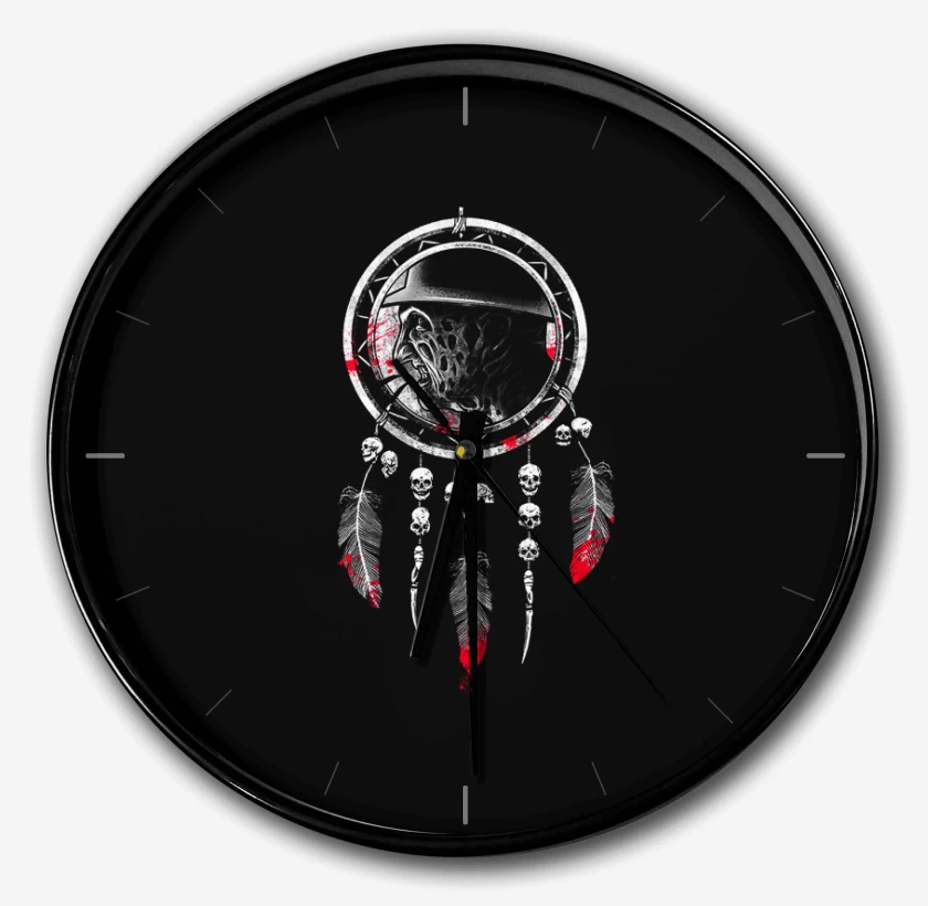 Reloj Negro de freddy atrapador de sueños
