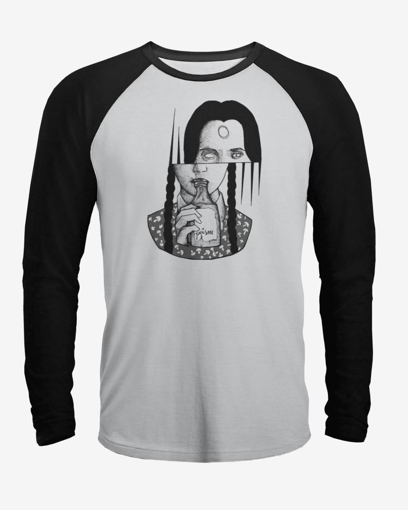 Polera Raglan merlina 2