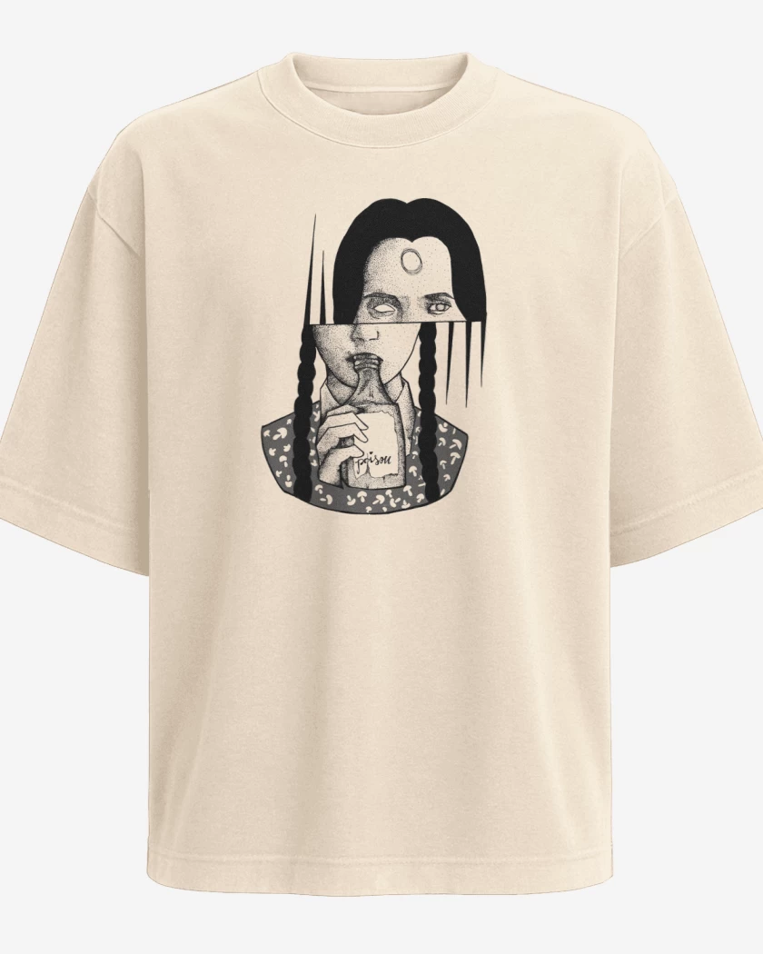 Polera Oversize Beige de merlina 2