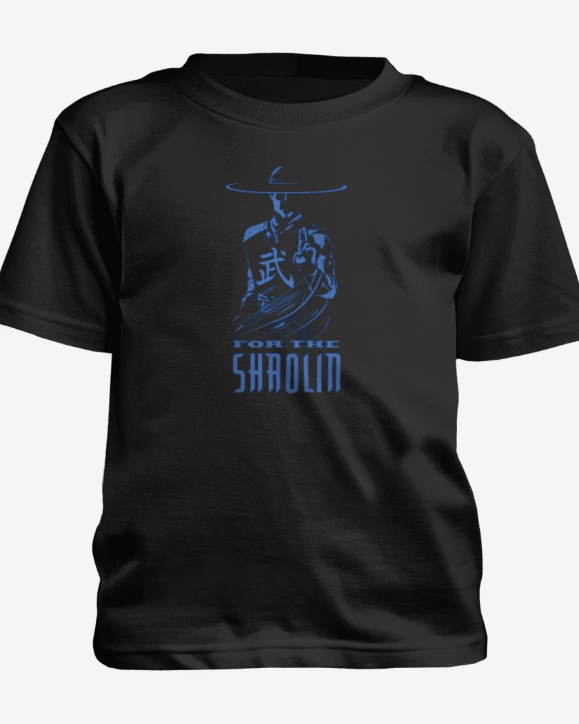 Polera de niño Negro de Kung lao