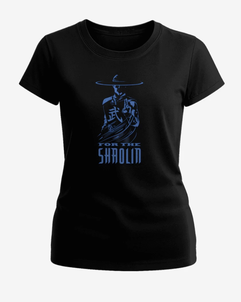 Polera de Mujer Negro de Kung lao