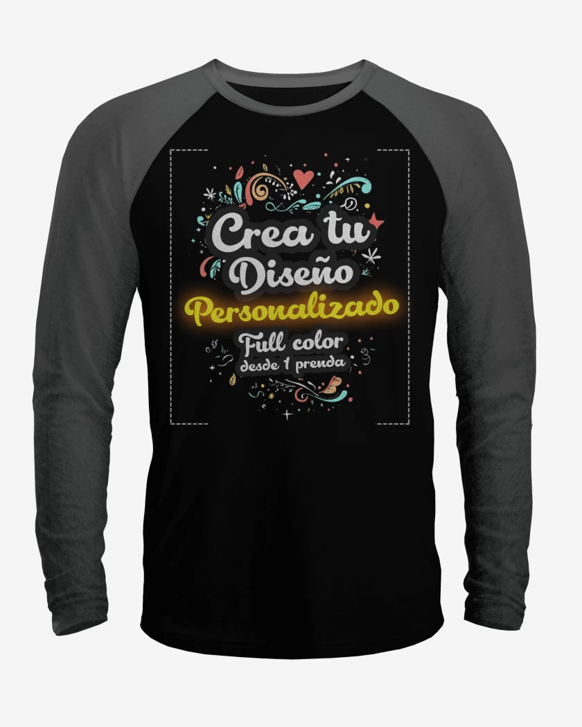 Polera Raglan Diseño Personalizado