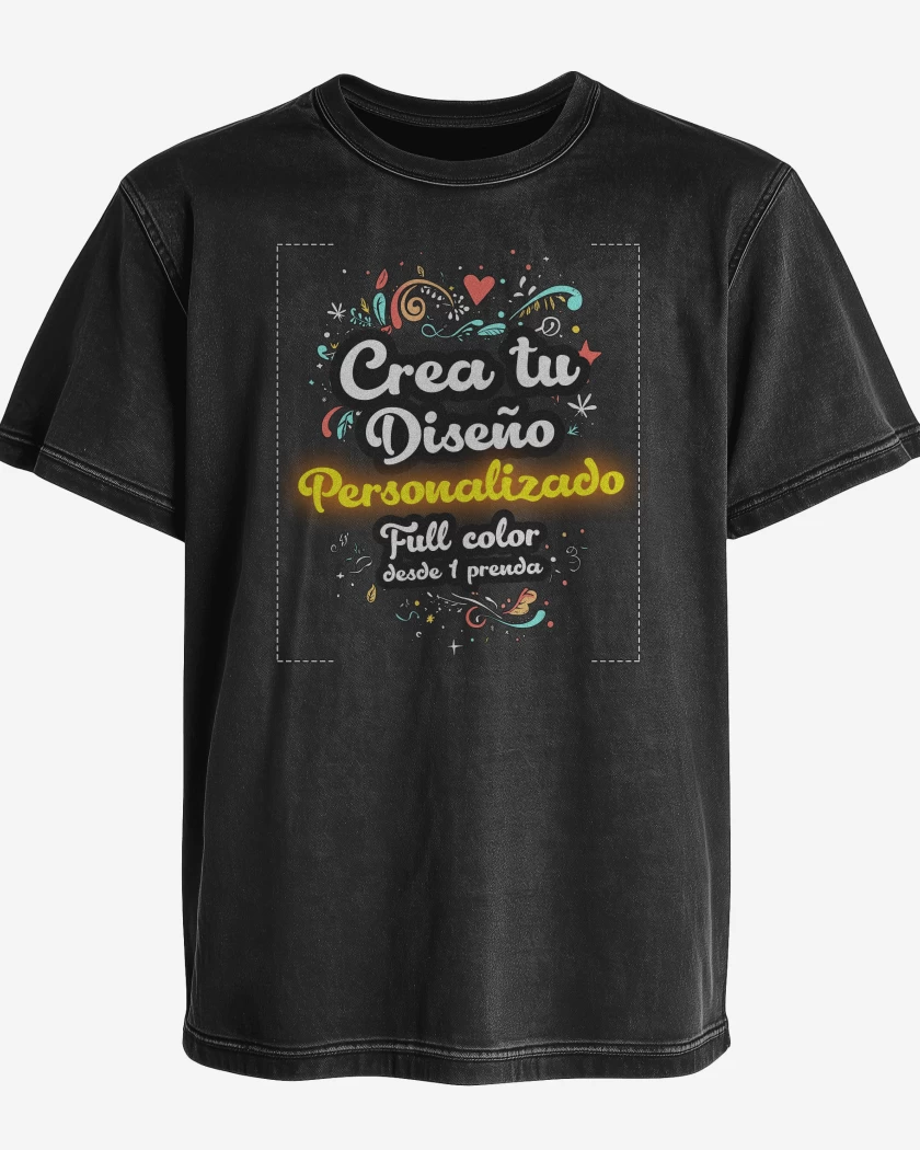 Polera desgastada Diseño Personalizado