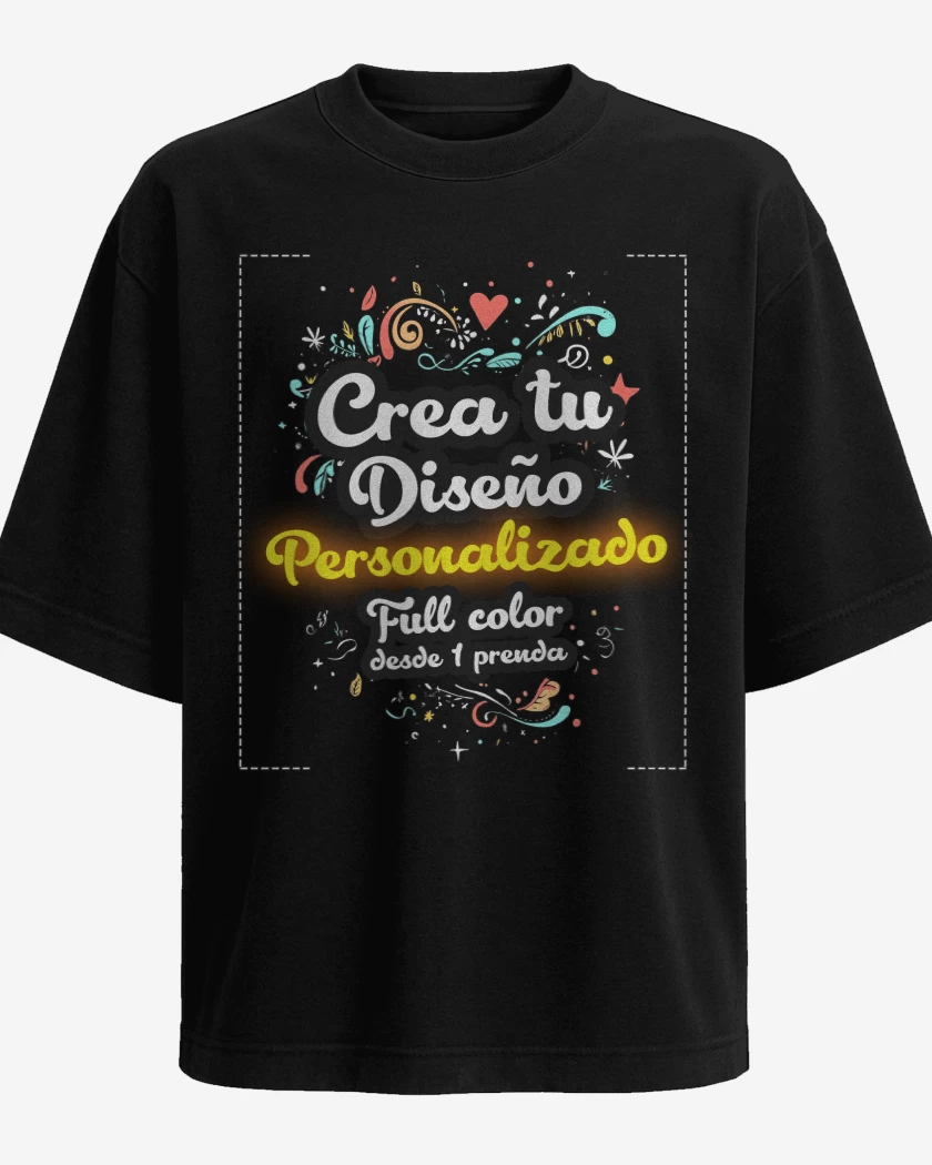 Polera Oversize Diseño Personalizado