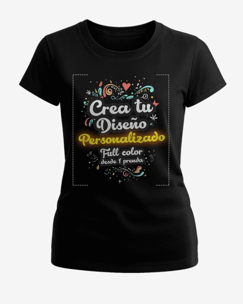 Polera de Mujer Diseño Personalizado