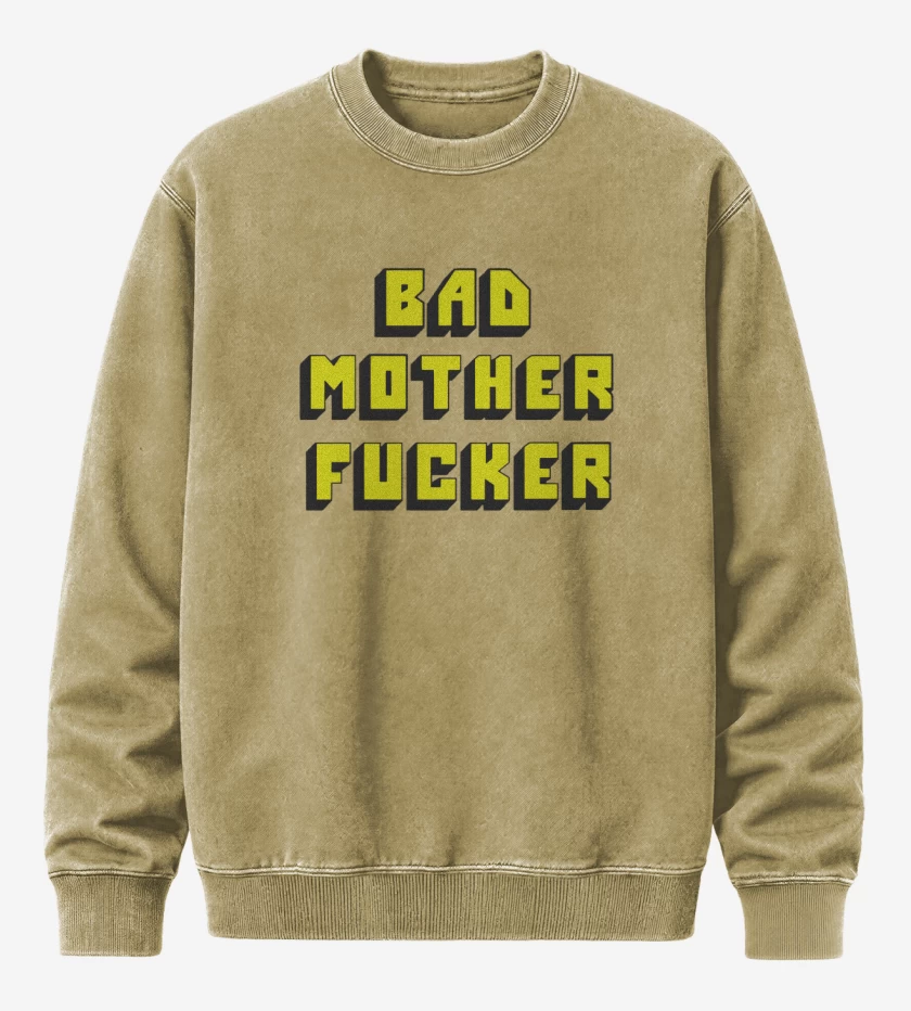 Poleron Polo Acid Wash Beige de Bad mother fucker