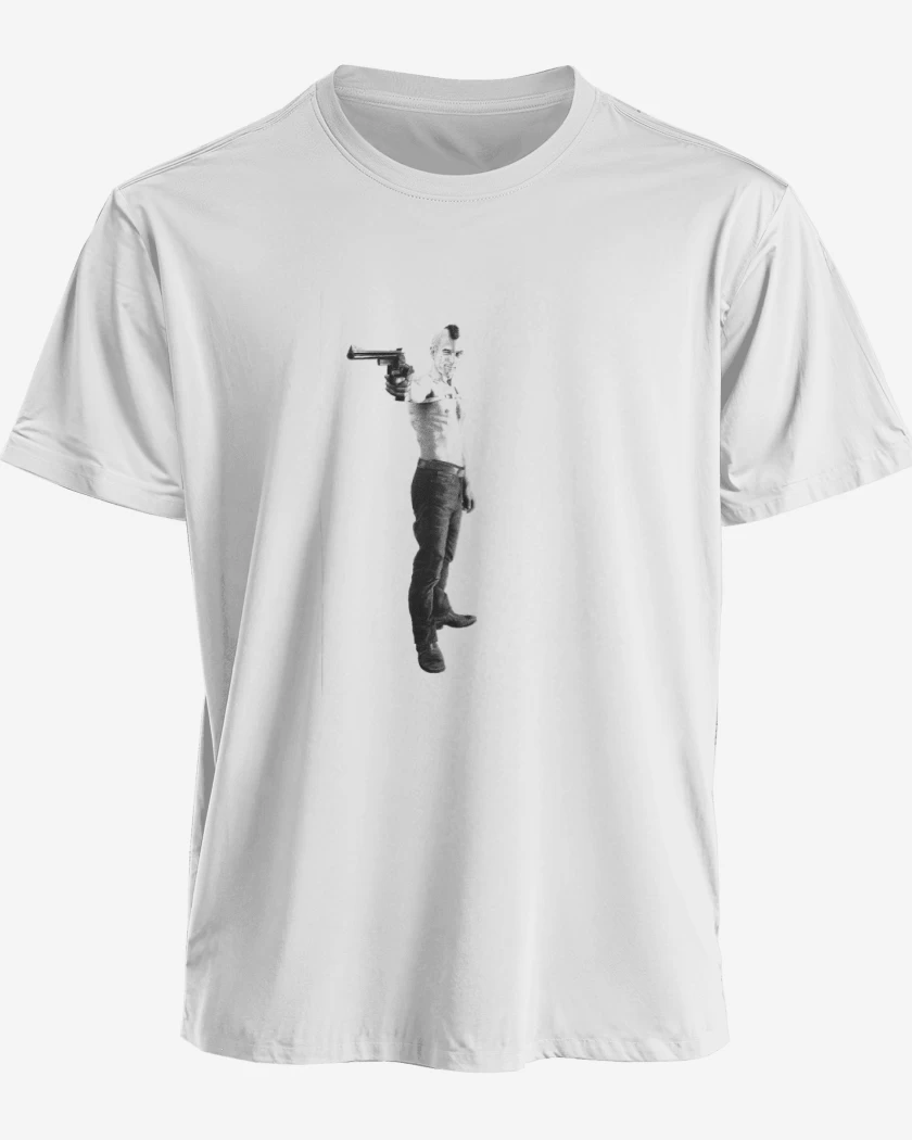 Polera Blanco de Driver Taxi 2 