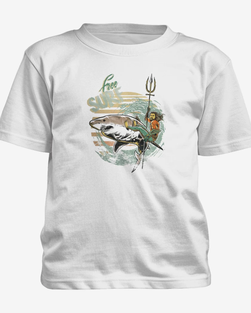 Polera de niño Blanco de FREE SURF 