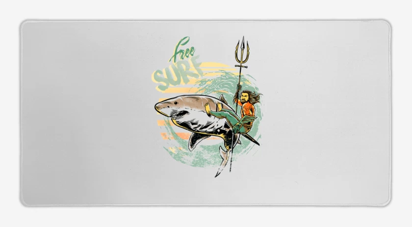Mouse pad Gamer Blanco de FREE SURF 
