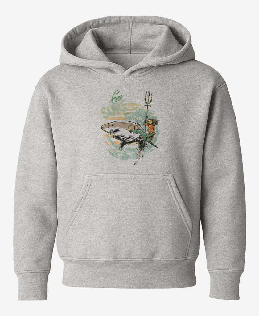 Poleron de niño Gris Melange de FREE SURF 