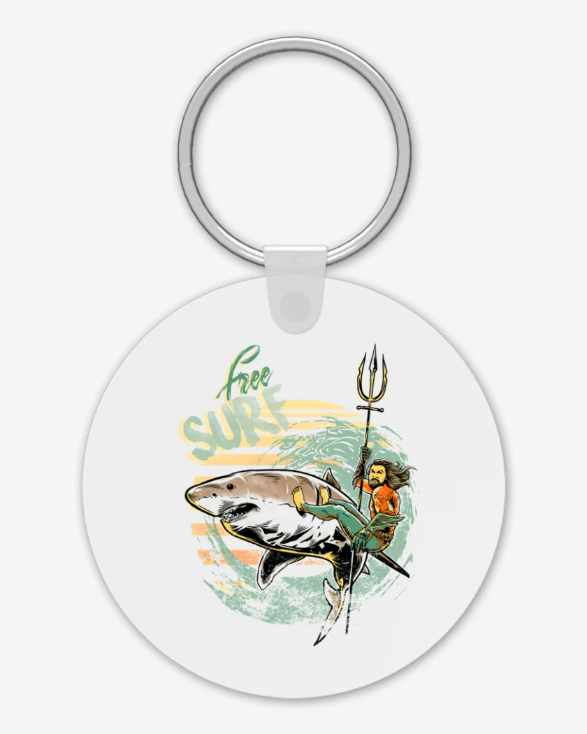 Llavero Blanco de FREE SURF 