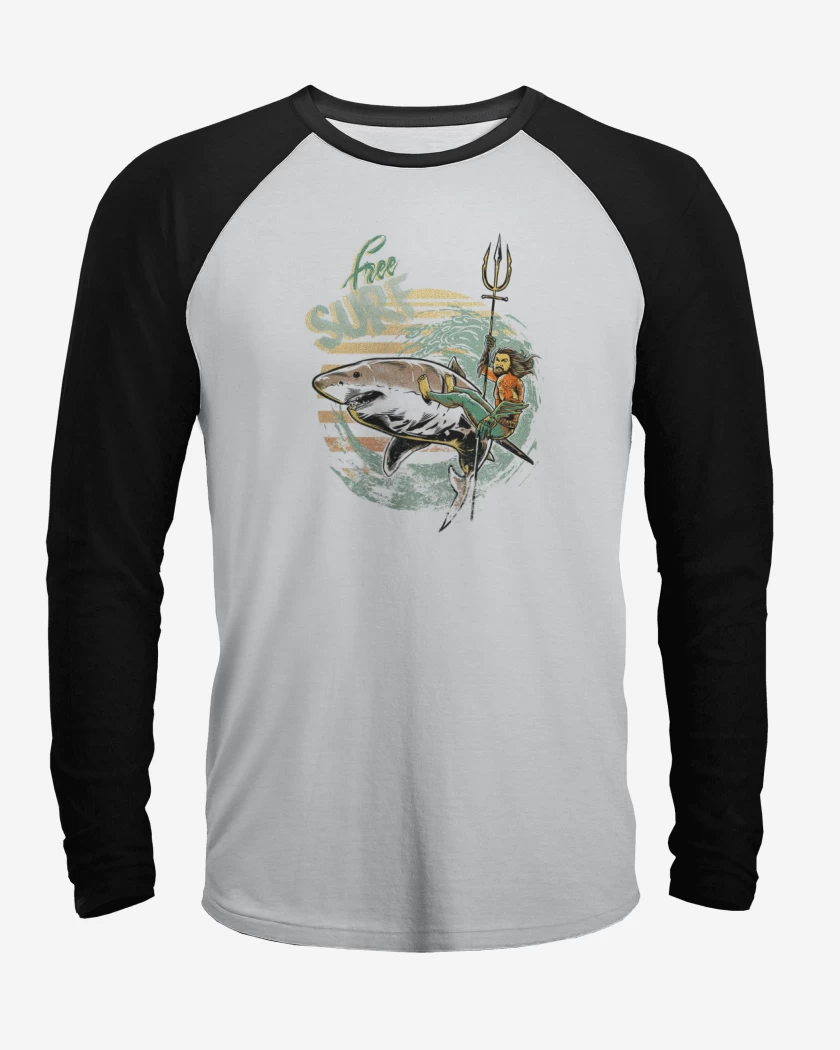 Polera Raglan FREE SURF 