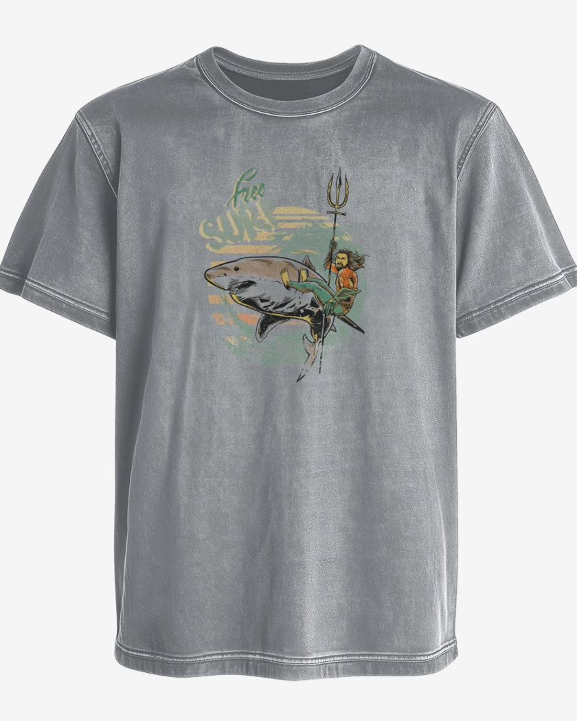 Polera desgastada FREE SURF 