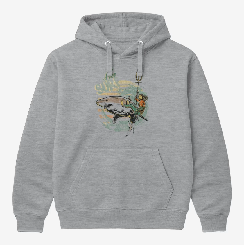 Polerón Canguro Gris Melange de FREE SURF 