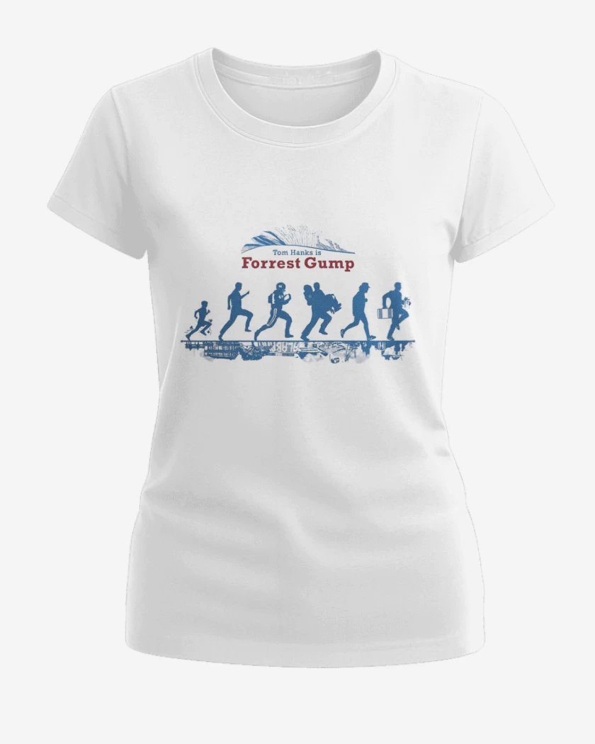 Polera de Mujer Blanco de Forrest time line 