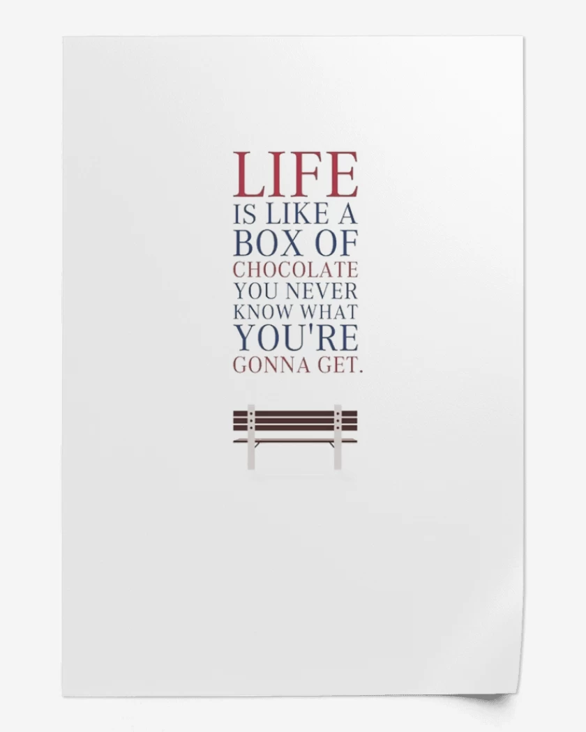 Print Blanco de Box of chocolate