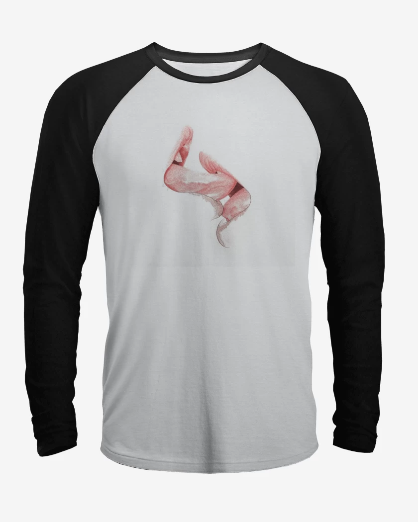 Polera Raglan kiss pink 