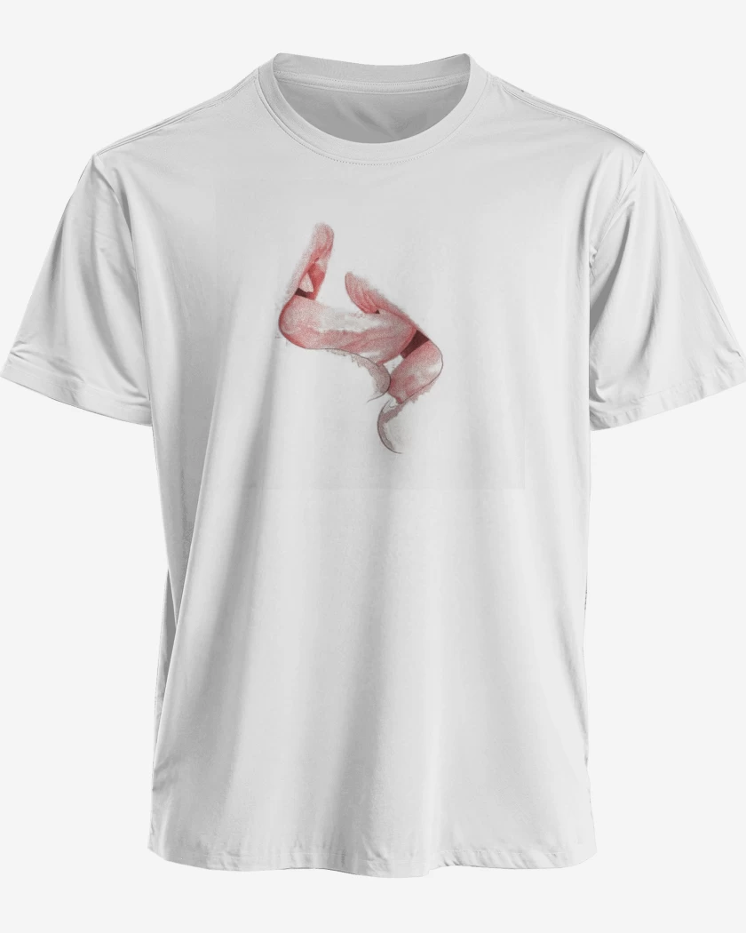Polera premium Blanco de kiss pink 