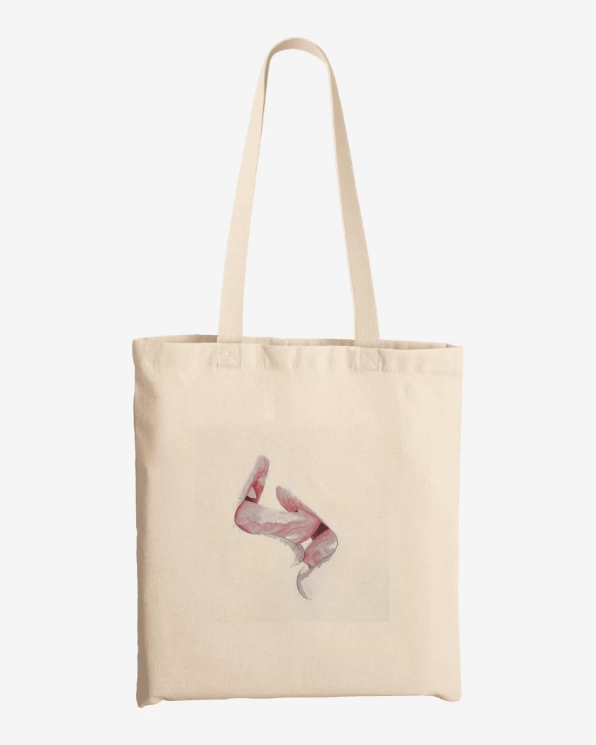 Totebag kiss pink 