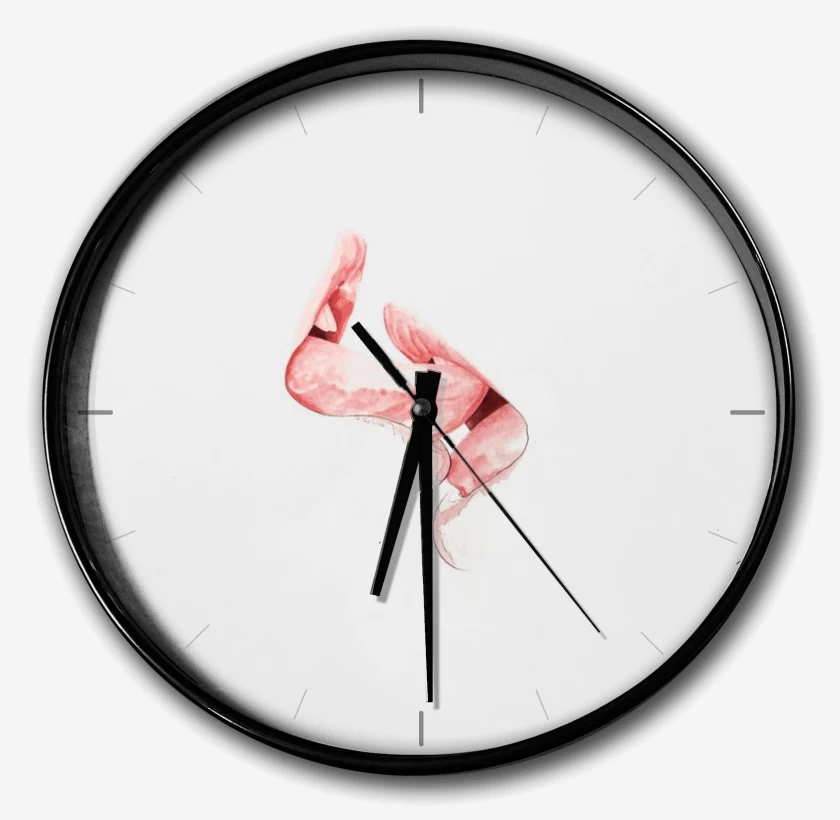 Reloj Blanco de kiss pink 