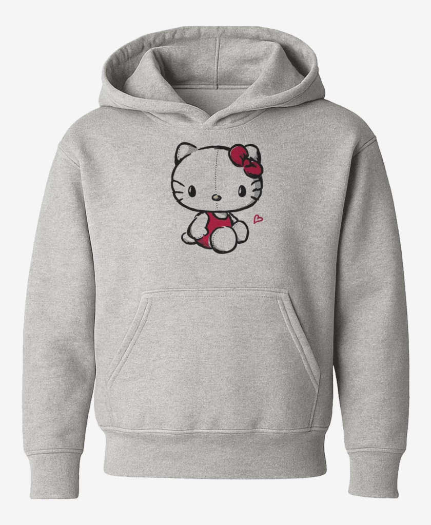 Poleron de niño Gris Melange de Kitty 