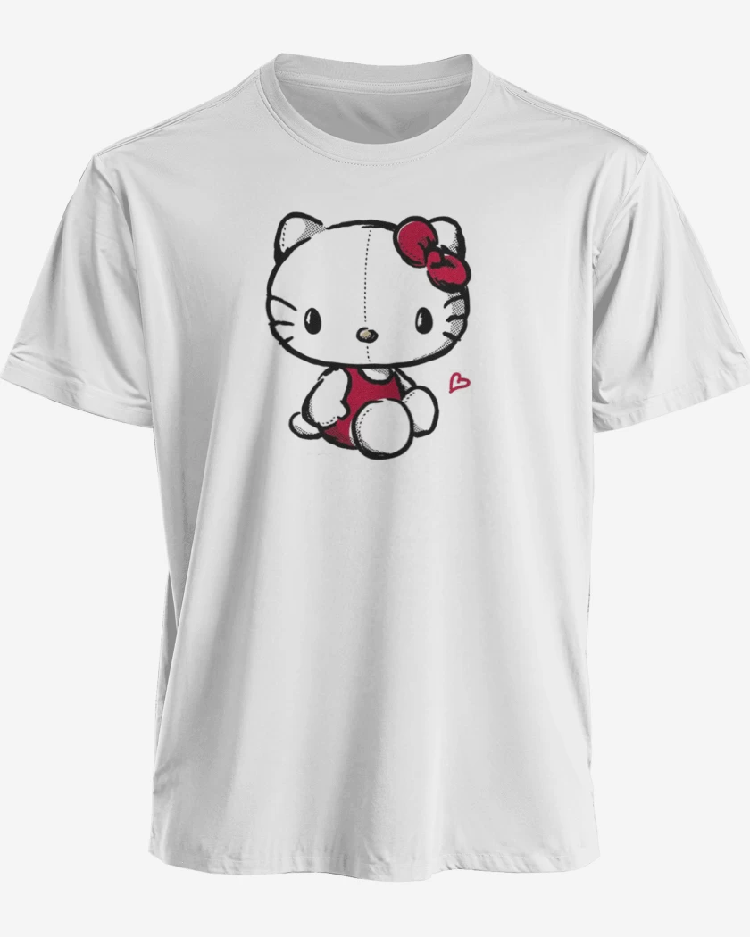 Polera premium Blanco de Kitty 