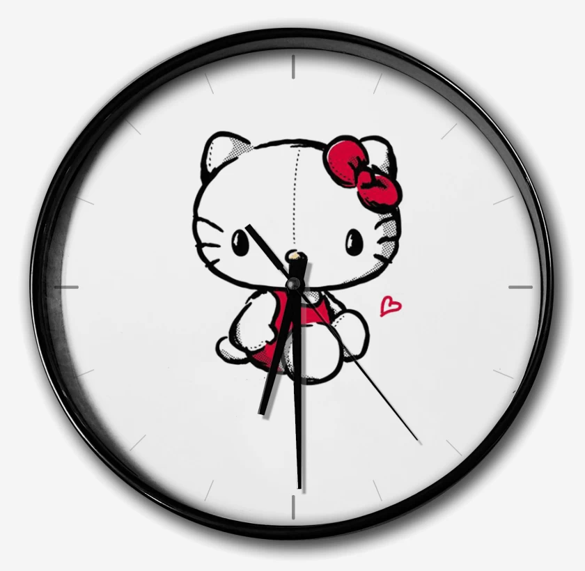 Reloj Blanco de Kitty 