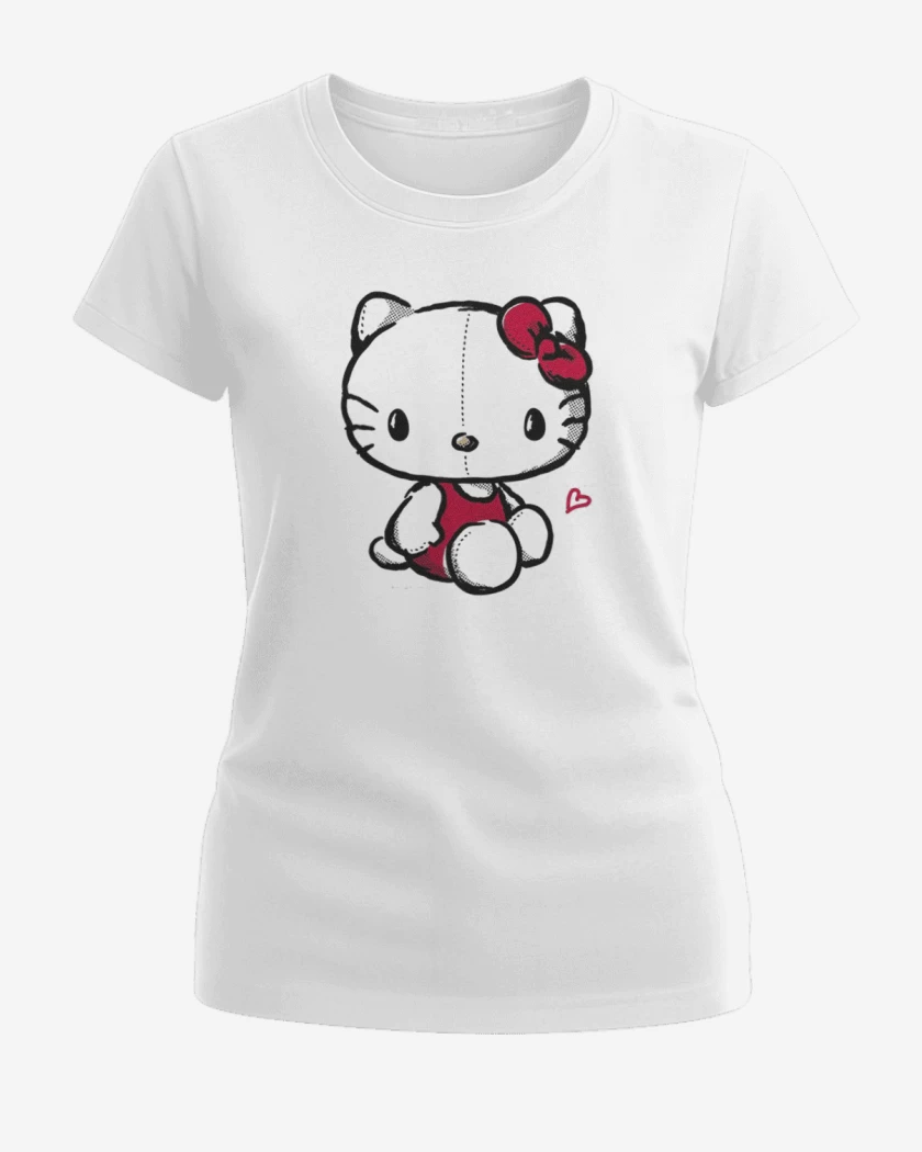 Polera de Mujer Blanco de Kitty 