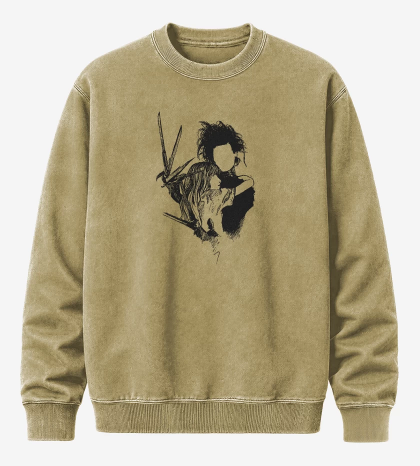Poleron Polo Acid Wash Beige de Edward y Kim 