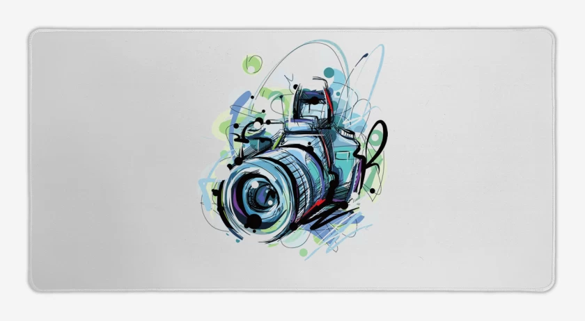 Mouse pad Gamer Reflex color