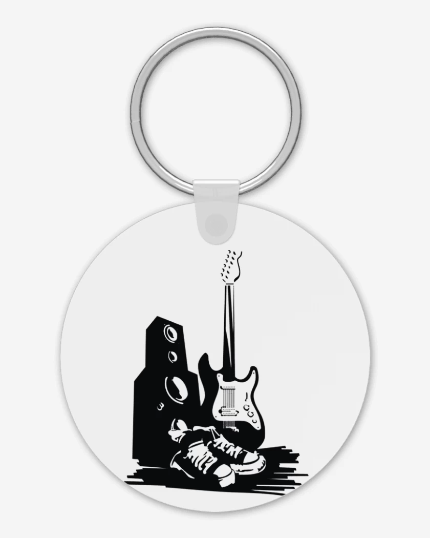 Llavero Blanco de Rock pack