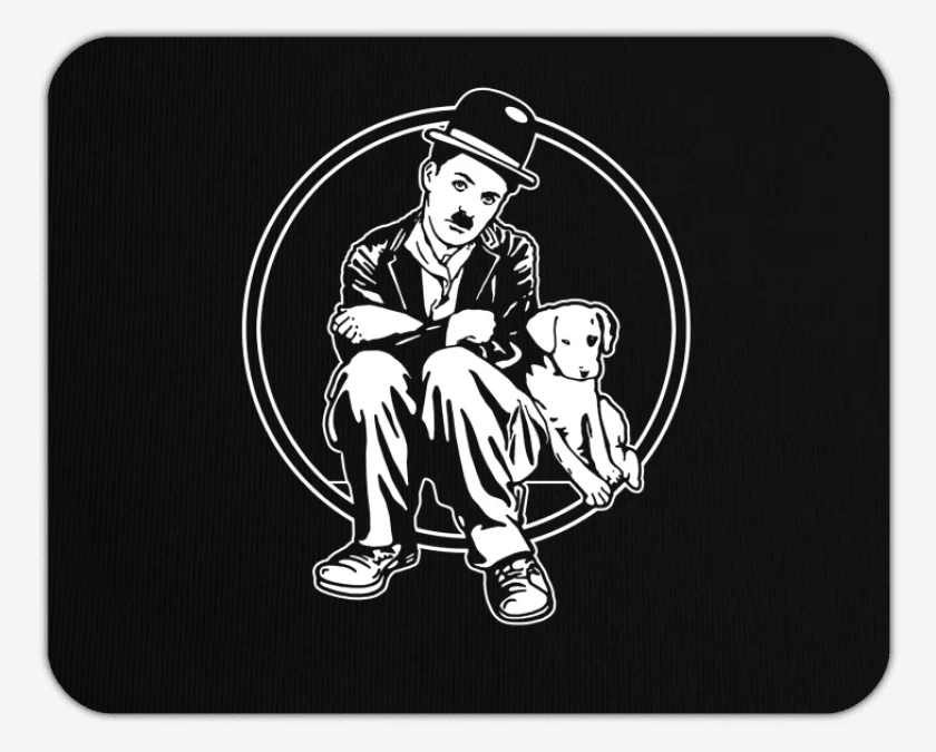 Mousepad Chaplin perrito