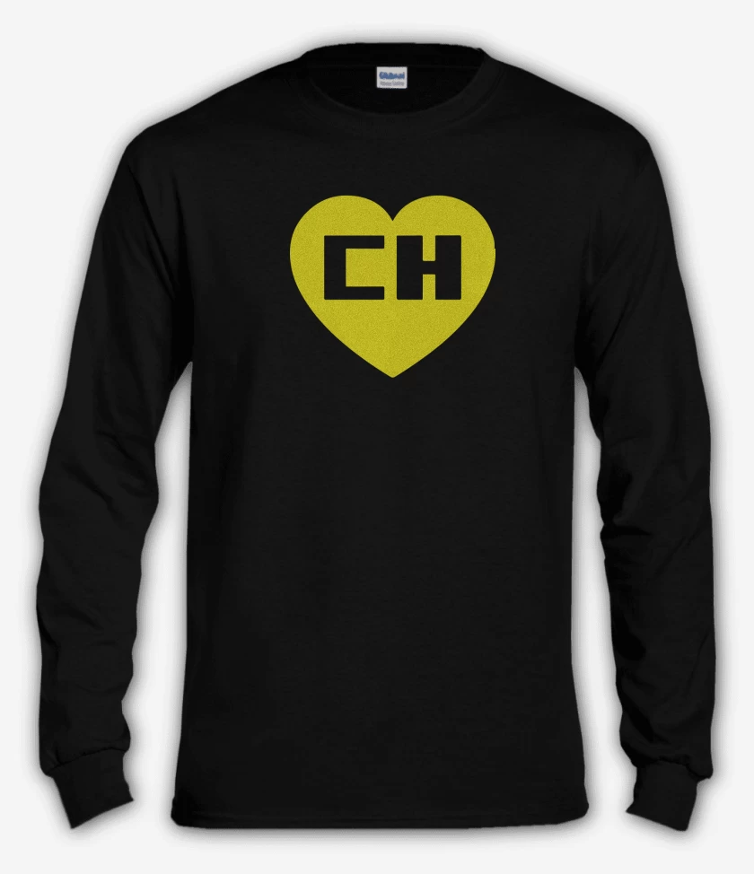 Polera manga larga Chapulin escudo