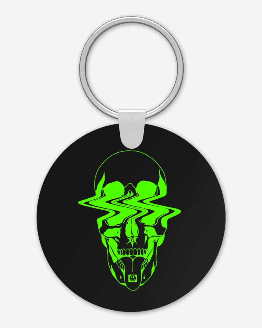Llavero Trippy skull