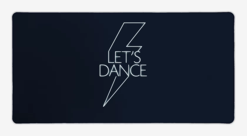 Mouse pad Gamer Azul Marino de Lets dance