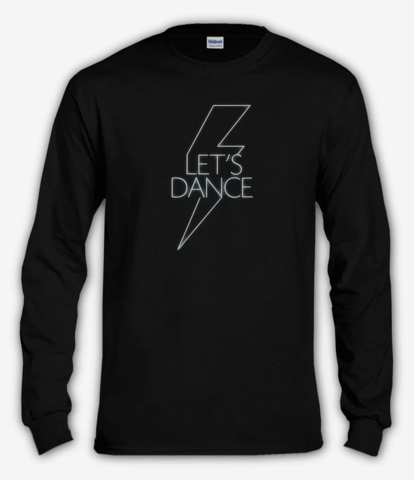 Polera manga larga Negro de Lets dance
