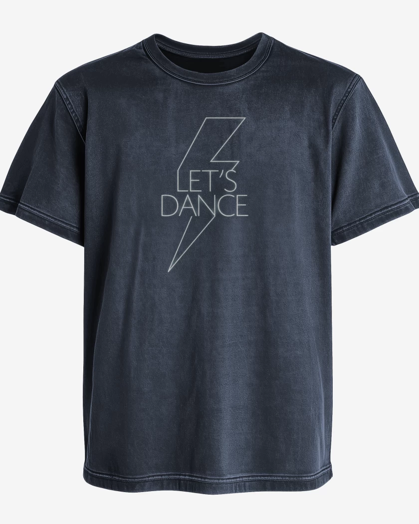 Polera desgastada Azul Marino de Lets dance