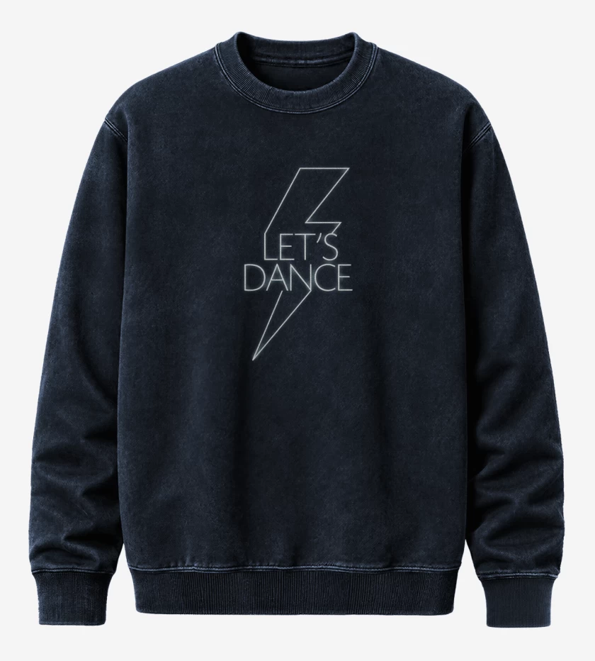 Poleron Polo Acid Wash Azul Marino de Lets dance