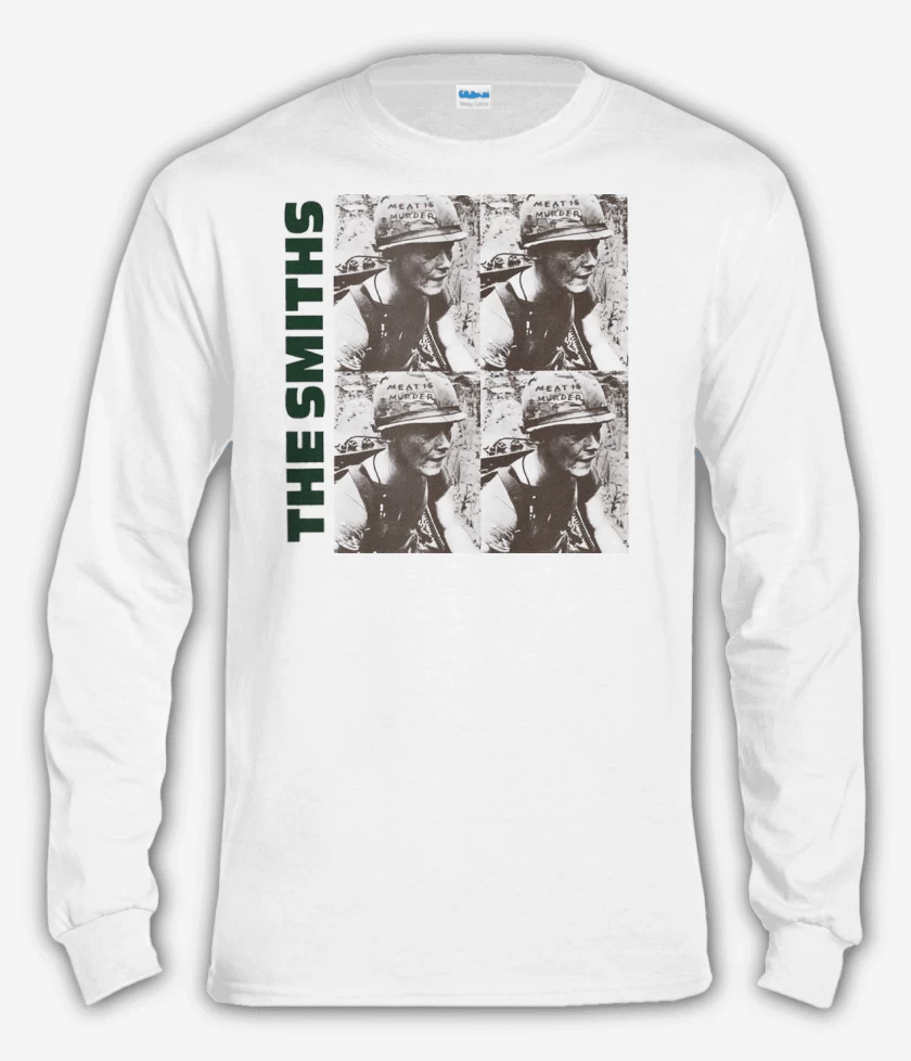Polera manga larga The smiths meat is murder
