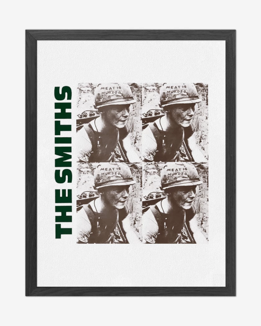 Cuadro decorativo The smiths meat is murder
