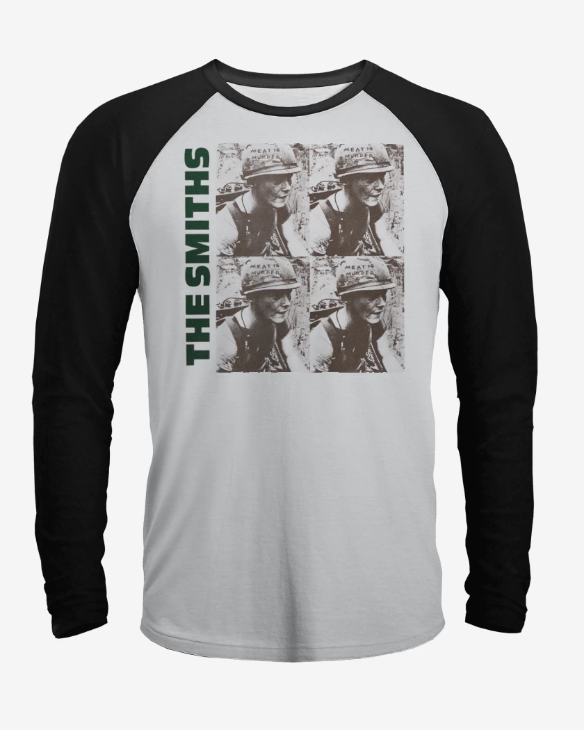 Polera Raglan The smiths meat is murder