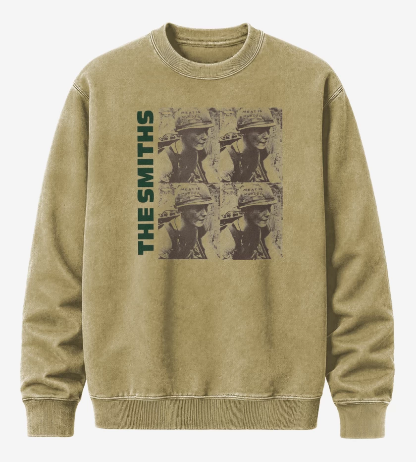 Poleron Polo Acid Wash Beige de The smiths meat is murder