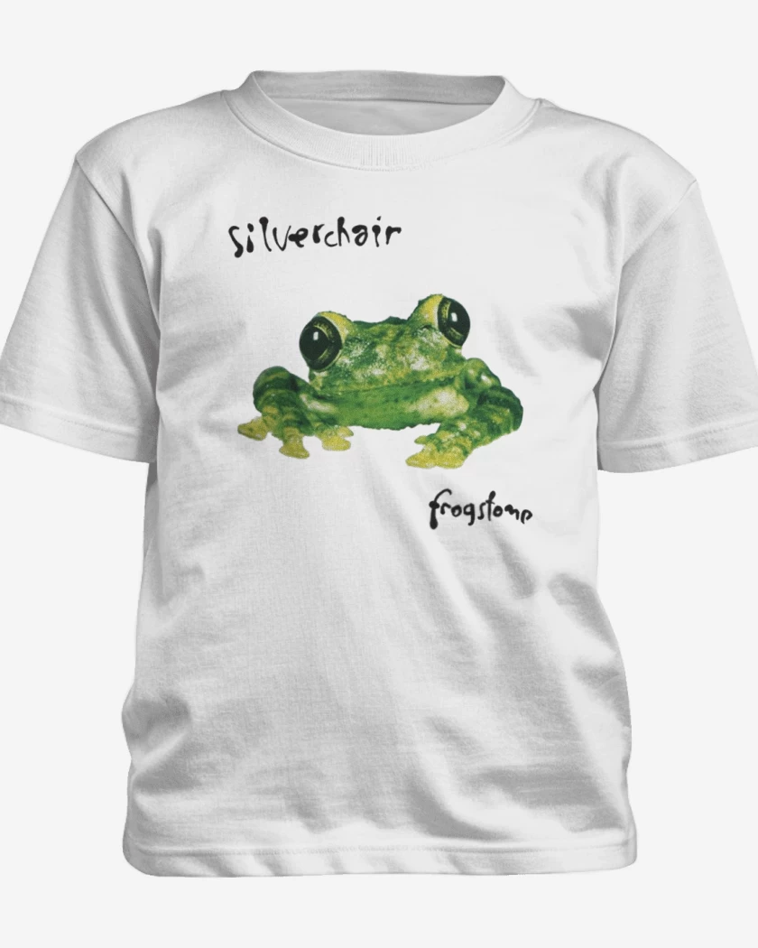 Polera de niño Blanco de Silverchair frogstomp