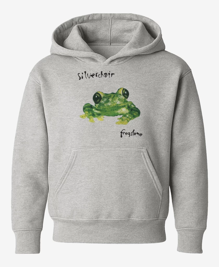 Poleron de niño Gris Melange de Silverchair frogstomp