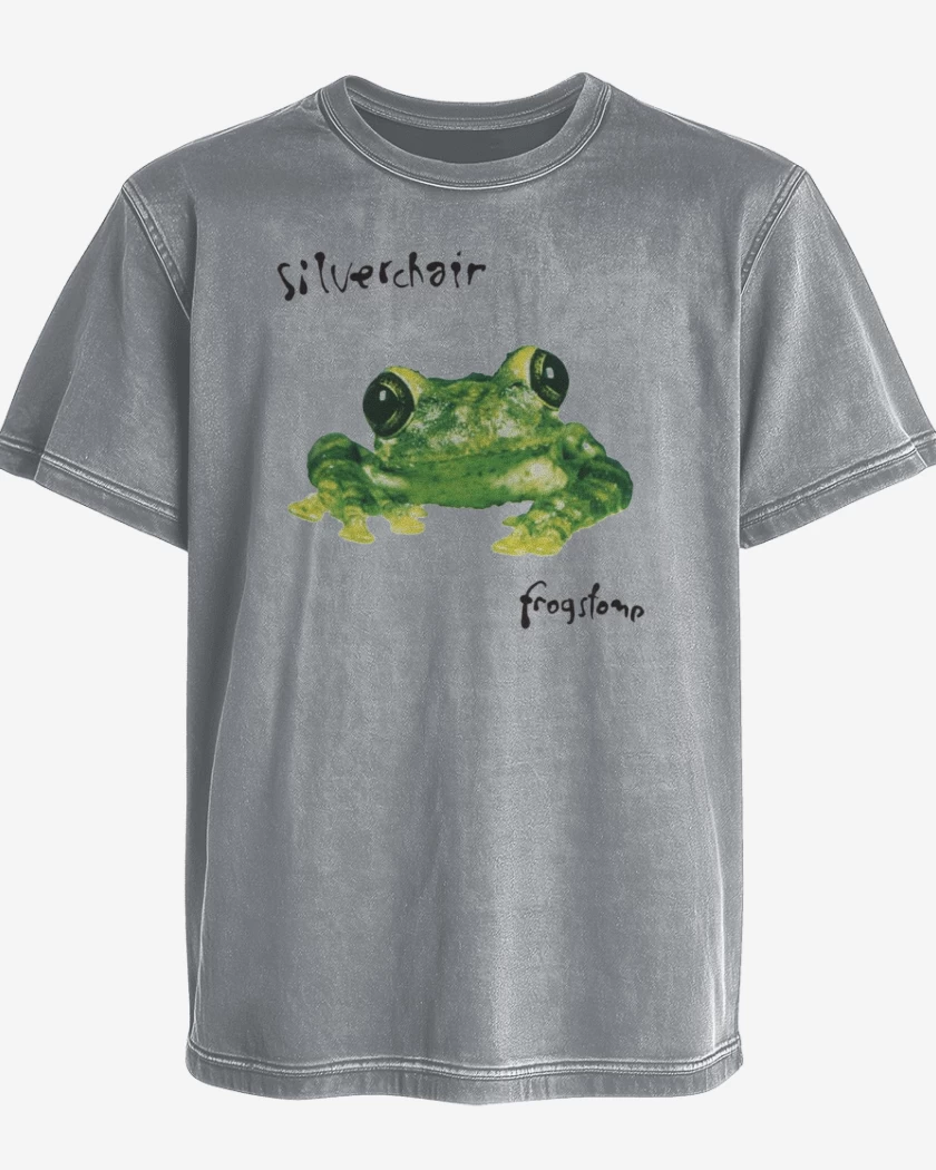 Polera desgastada Silverchair frogstomp
