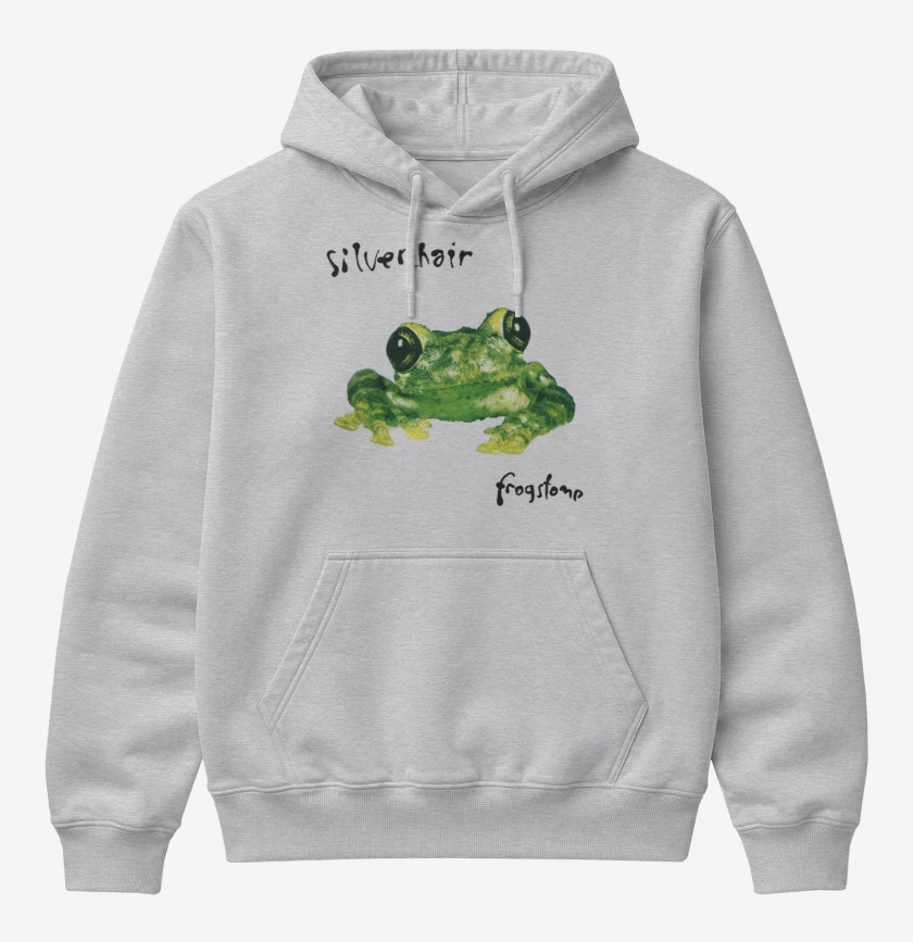 Poleron Canguro básico Gris Melange de Silverchair frogstomp